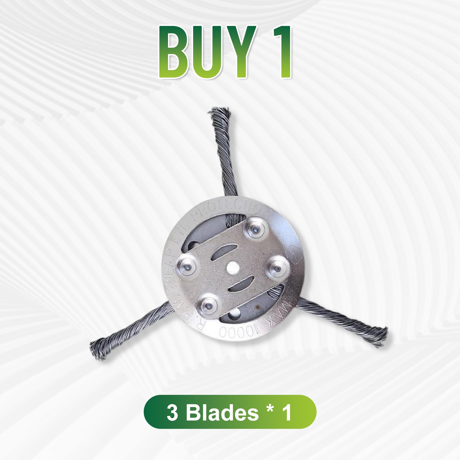 👨‍🌾🎁 Final Day Sale-6 inch Steel Wire Brush Cutter Trimmer Head