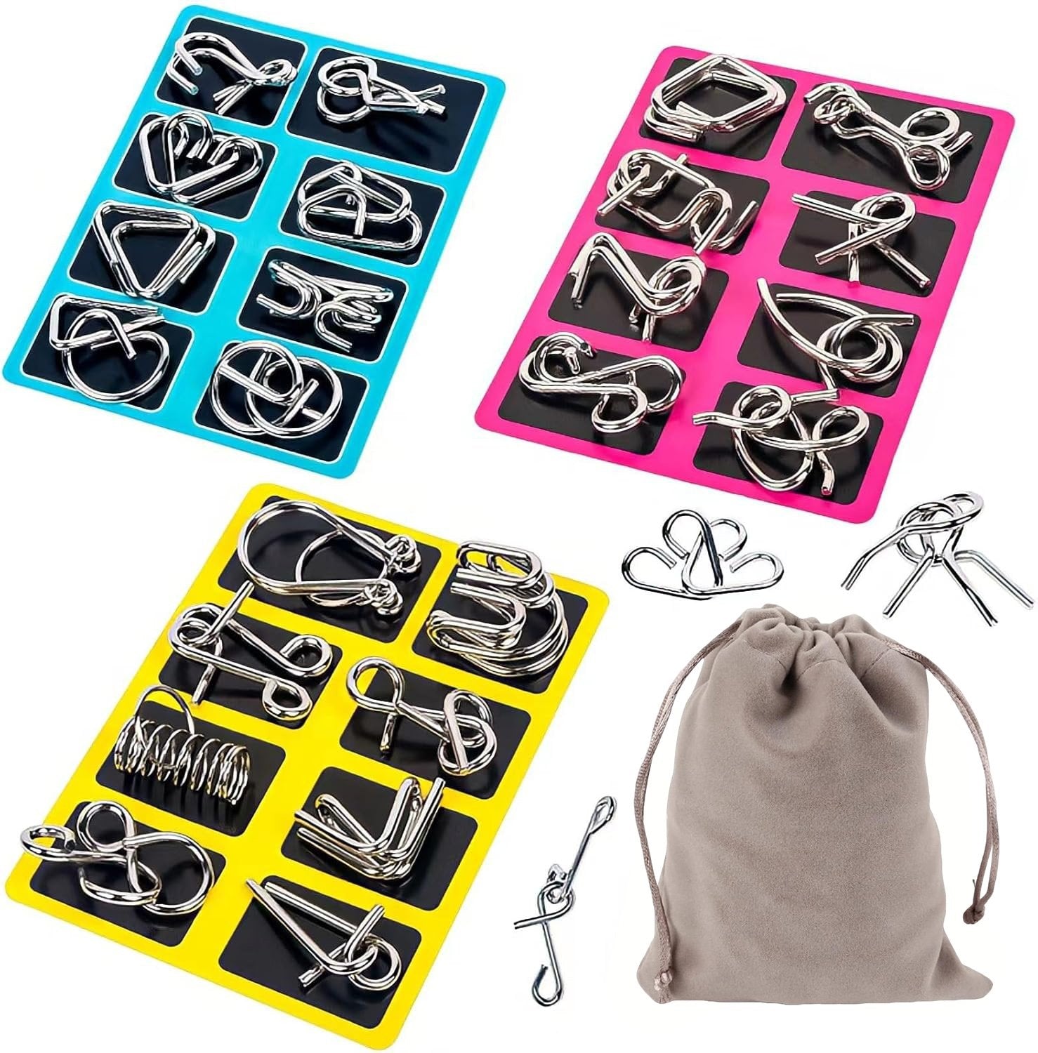 🔥The Best Gift🎁 Metal Montessori Puzzle Solving