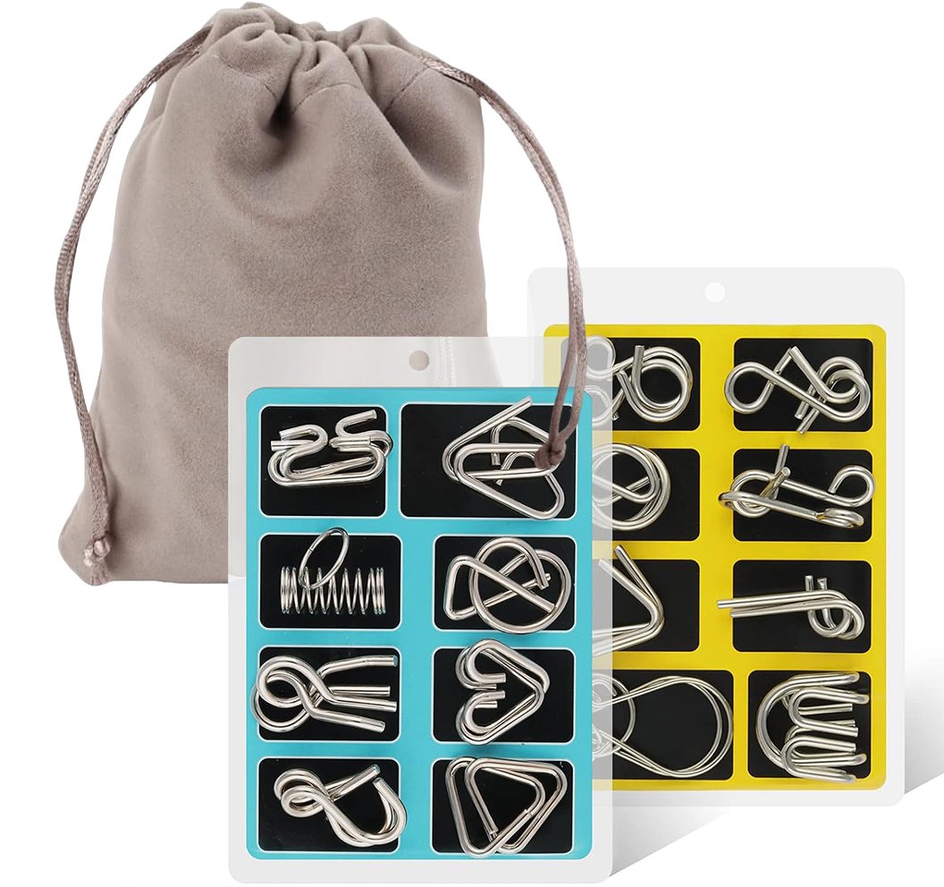 🔥The Best Gift🎁 Metal Montessori Puzzle Solving