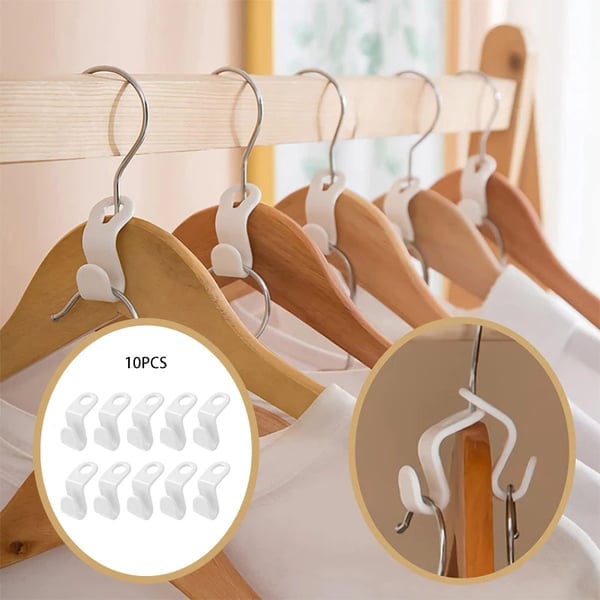 🔥Last Day 49% OFF-Space-Saving Clothes Hanger Connector Hooks