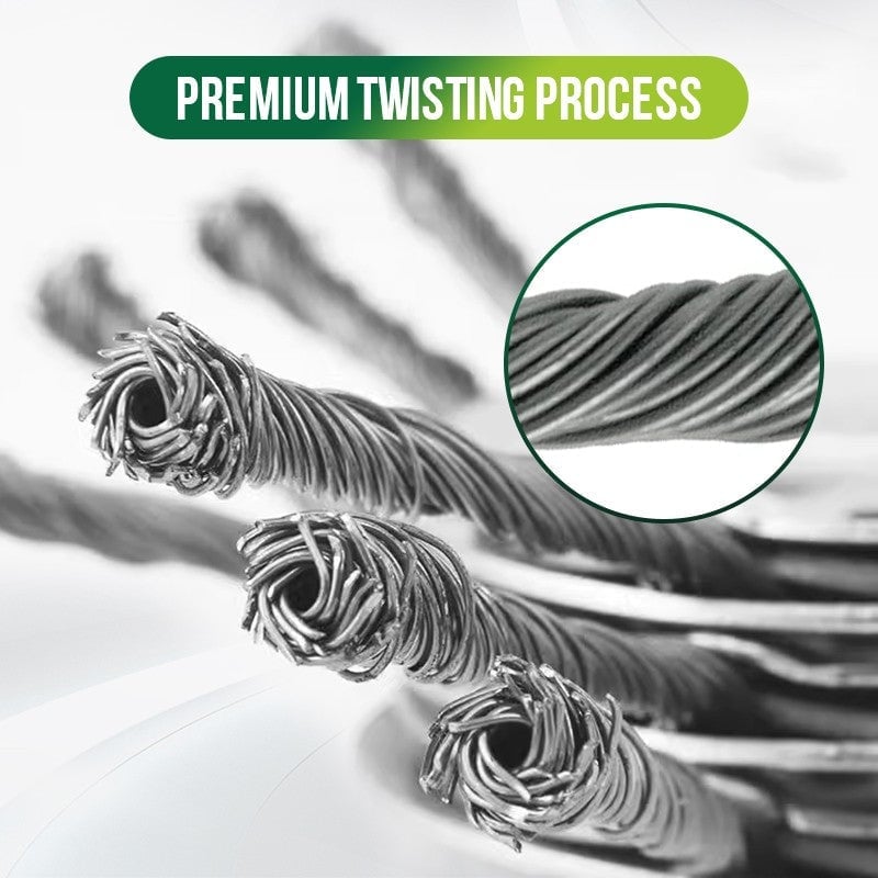 👨‍🌾🎁 Final Day Sale-6 inch Steel Wire Brush Cutter Trimmer Head