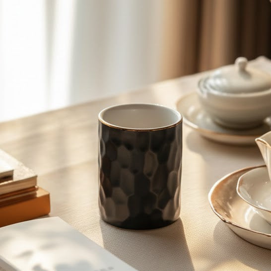 Nordic Minimalist Ceramic Pen Holder