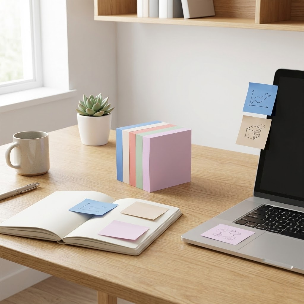 Morandi Premium Self-Stick Notes Series