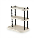 Cream Style Desktop Storage Rack