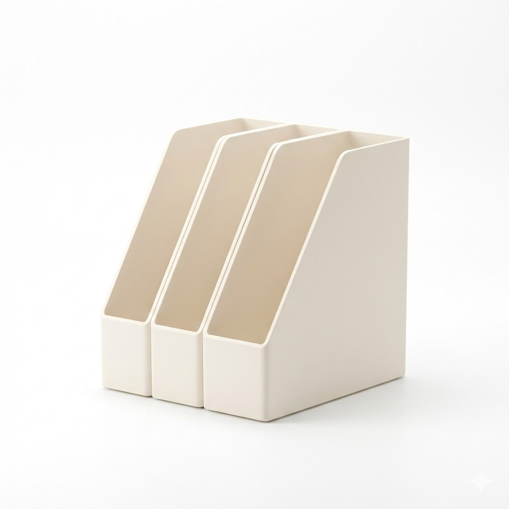 Vertical Desktop Book and File Organizer
