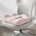 Ergonomic Memory Foam Seat Cushion for Tailbone Relief